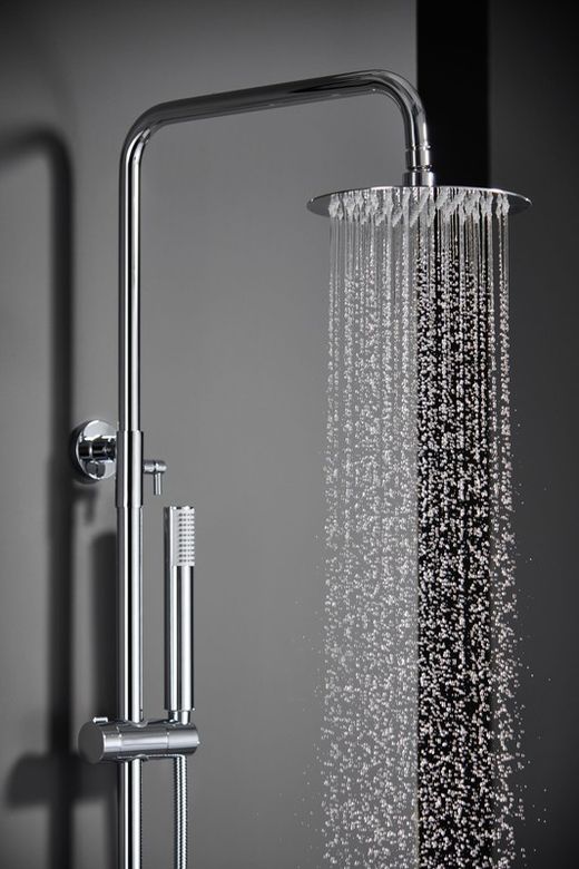 Monza krom engrepps duschstång BDM039/NG Imex