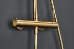 Monza engrepps duschstång borstad guld BDM039/OC Imex