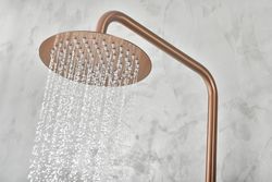 Monza engrepps duschstång borstad roséguld BDM039/ORC Imex