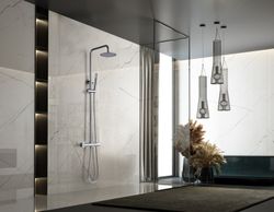 Genova Chrome termostatisk duschstång BTG053 Imex