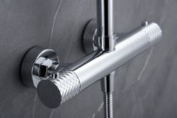 Genova Chrome termostatisk duschstång BTG053 Imex