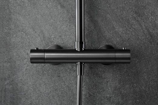 Termostatyczny drążek prysznicowy Naples Black gun metal BTN047/BGM Imex
