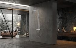 Naples Chrome termostatisk duschstång BTN047 Imex