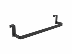 Barra Toallero Interior Mueble Negro Mate