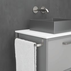 Barra Toallero Interior Mueble Cromo Medimex