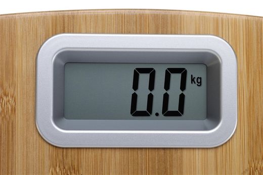 Weegschaal met bamboe + abs afwerking Ac-303pyp