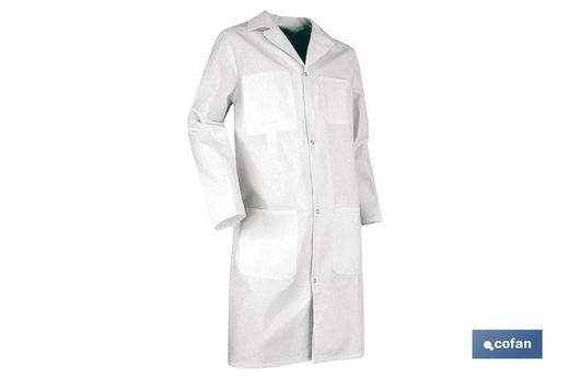 Bata Blanca "Palette" 100% Algodón T-Xxl