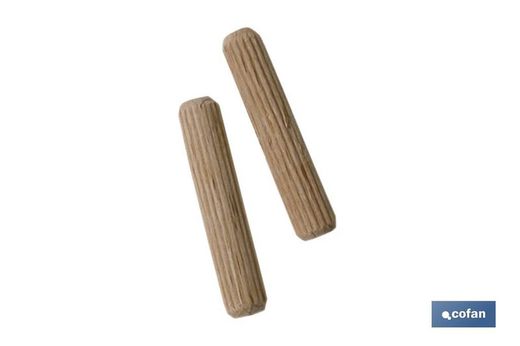 Blister of 15 Units. Wooden Spike 6 Mm Unit Sale