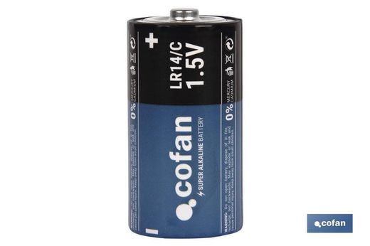 Blister of 2 Alkaline Batteries Lr14 / C Unit Sale