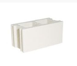Bloque hormigón blanco liso 20x20x40 Verniprens