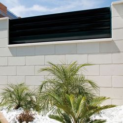 Slät vitt betongblock 20x20x40 Verniprens