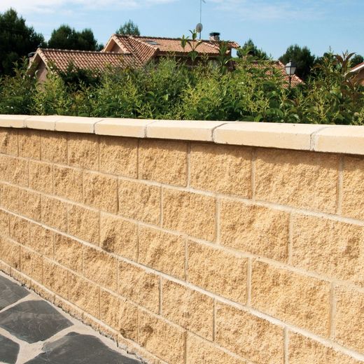 Bloque hormigón Split 20x20x40 Gandía Verniprens