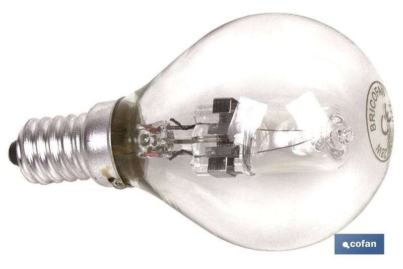 Spaarlamp Bolvormig Halogeen / E14) — Azulejossola