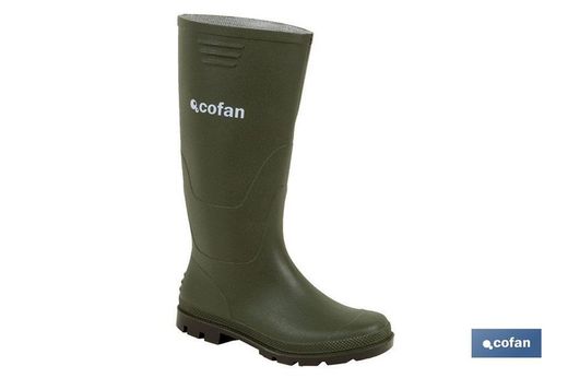 Green PVC High Water Boot Size 45