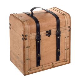 Botellero caja madera 36 cm x 22,5 cm x 33 cm 23224 Signes Grimalt