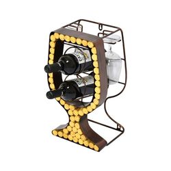 Botellero sin tapones corcho 41,5 cm x 17 cm x 24 cm 20652 Signes Grimalt