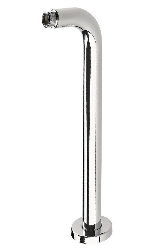 Hansa Viva - Conjunto de ducha con barra de pared 60 cm, cromo 44160110