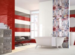 Kakelbox 30x90 9505 vit 1,08m2 4 delar Porcelanit