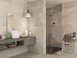 Kakelbox 30x90 9521 grå 1,08m2 4 delar Porcelanit