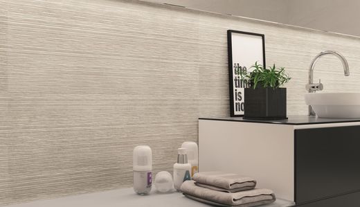 Kakelbox 30x90 9521 krämavlastning 1,08m2 4 delar Porcelanit