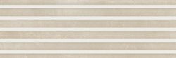 Caja Azulejo 30x90 9523 Almond Relieve Stone 1,08m2  4piezas  Porcelanite