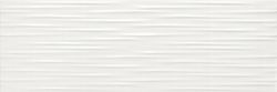 Caja Azulejo 30x90 9524 Blanco Relieve 1,08m2  4piezas  Porcelanite