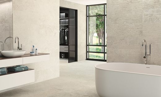 Scatola per piastrelle 30x90 9529 Rilievo grigio Orizon 1,08m2 4 pezzi Porcelanite