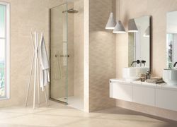 Kakelbox 33,3x80 8201 Beige 1,60m2 6 delar Porcelanit