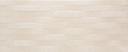 Caja Azulejo 33,3x80 8201 Beige Relieve 1,60m2  6piezas  Porcelanite