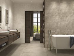 Scatola per piastrelle 33,3x80 8206 Rilievo di cenere 1,60m2 6 pezzi Porcelanite