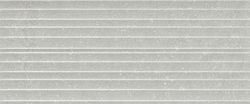 Caja Azulejo 33,3x80 8208 Silver Relieve 1,60m2  6piezas  Porcelanite