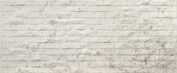 Caja Azulejo 33,3x80 8212 Grey Relieve  1,60m2  6piezas  Porcelanite