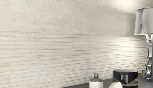 Scatola per piastrelle 40x120 1202 Rilievo bianco 1,44m2 3 pezzi di porcelanite
