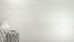 Tile Box 40x120 1206 White Embossed Spike 1,44m2 3 pieces Porcelanite