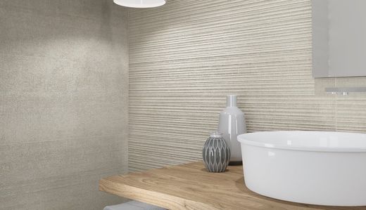 Scatola per piastrelle 40x120 1208 Rilievo perla 1,44m2 3 pezzi di porcelanite