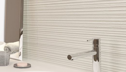 Tegeldoos 40x120 1209 White Linear Relief 1,44m2 3 stuks Porcelanite