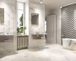 Tegeldoos 40x120 1212 Wit 1,44m2 3 stuks Porcelanite