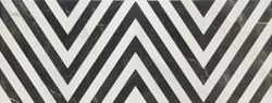 Caja Azulejo 40x120 1212 Blanco Relieve 1,44m2  3 piezas  Porcelanite