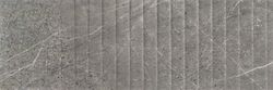 Caja Azulejo 40x120 1215 Grey Relieve Plisse 1,44m2  3 piezas  Porcelanite