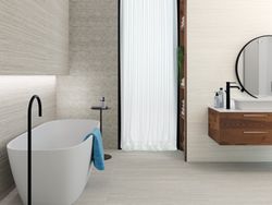 Scatola per piastrelle 40x120 1216 Rilievo grigio lineare 1,44m2 3 pezzi di porcelanite