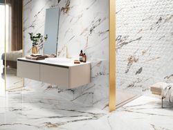 Scatola per piastrelle 40x120 1219 Calcatta Oro 1,44m2 3 pezzi di porcelanite