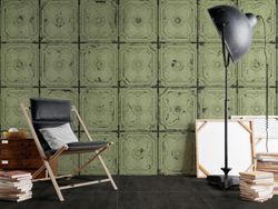 Tile Box 44.63x119.3 Victorian Green nova 1.60m2 6 pieces / Aparici box