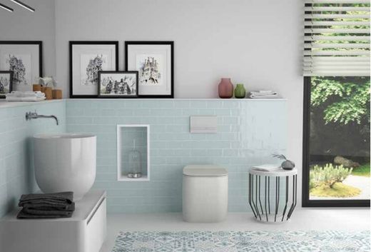 Tile box Alboran Aqua gloss 7.5x30 0.5m2 / box 22 pieces / box