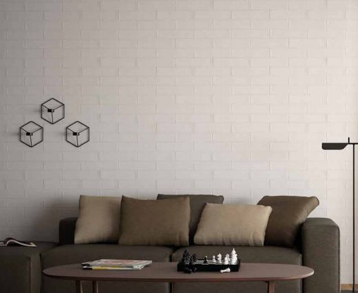 Scatola per piastrelle Alboran bianco lucido 7.5x30 0.5m2 / scatola 22 pezzi / scatola