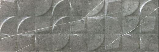 Boîte Carrelage Mural Altamura Gris Relief 30x90 1,08m2 Tau