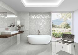 Caja Azulejo Altamura Wall Silver 30x90 1,08m2 Tau