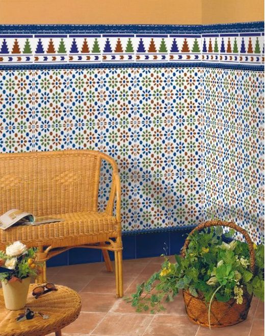 Córdoba tile box 20x30cm 1.50m2 25 pieces Ribesalbes Ceramics