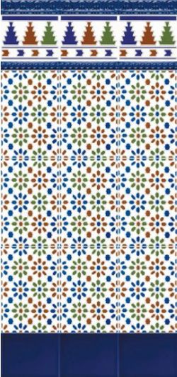 Córdoba tile box 20x30cm 1.50m2 25 pieces Ribesalbes Ceramics