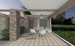 Κουτί πλακάκι Itaca καφέ 10x50 0,75m2 / κουτί 15 τεμάχια Cerlat