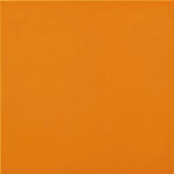 Caja Azulejo Liso Naranja Brillo 20x20 cm Ribesalbes